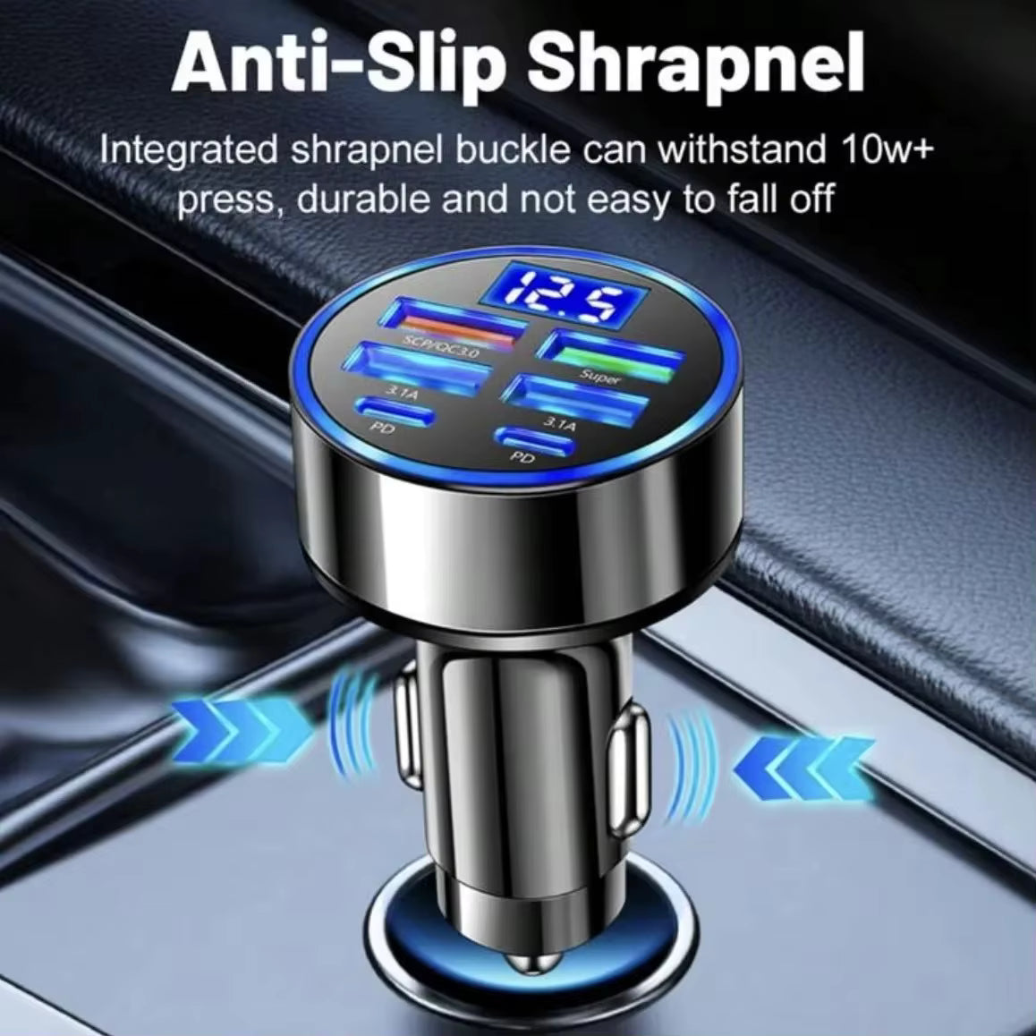 6-in-1 Car Charger