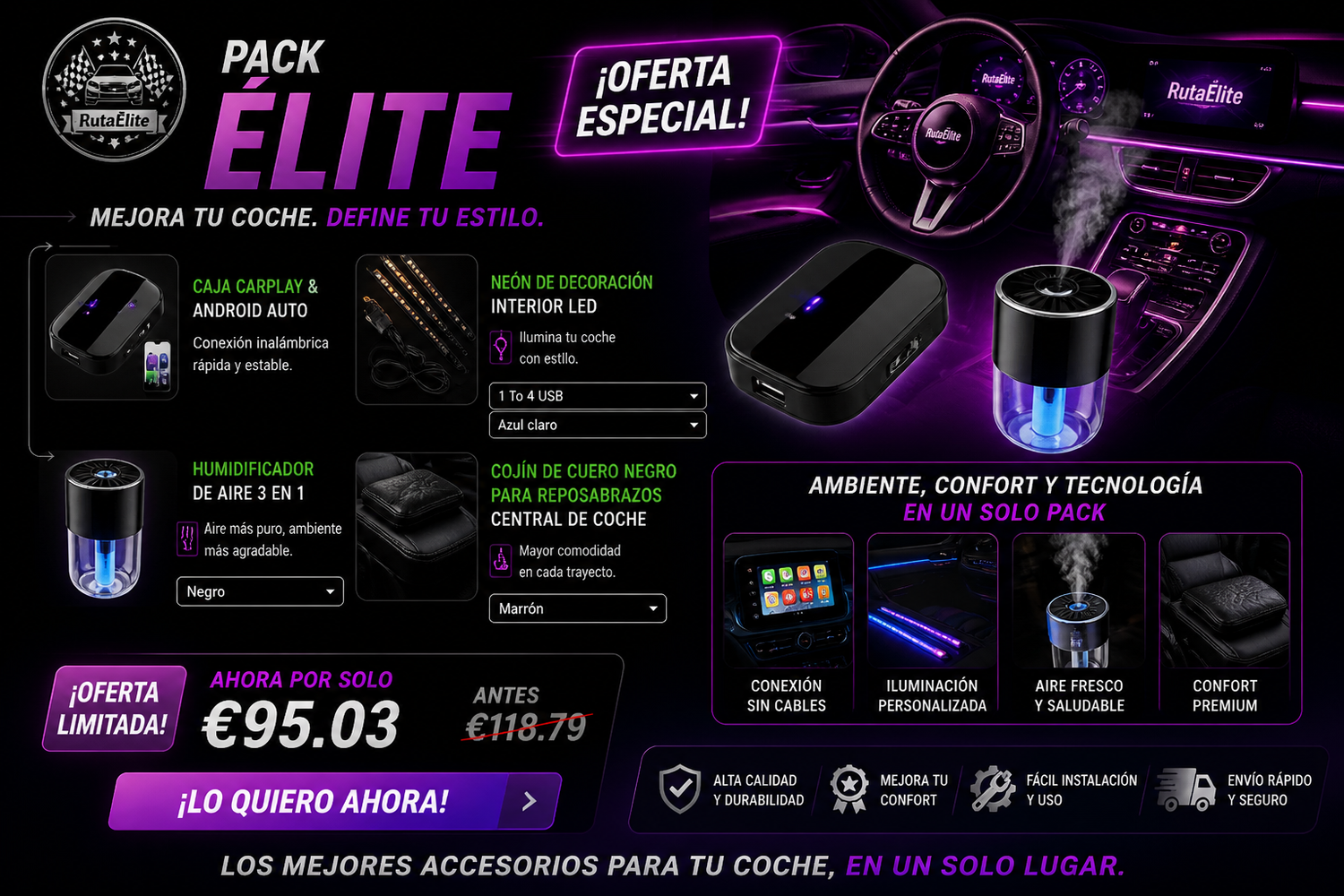 Packs Ruta Élite